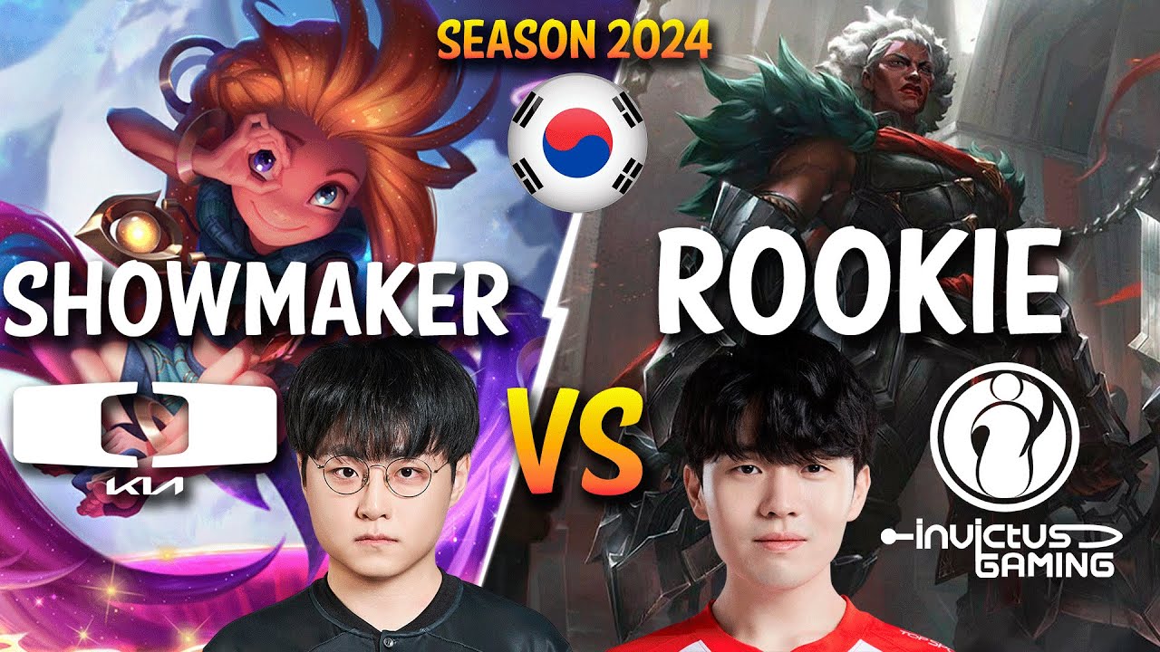 DK ShowMaker vs IG Rookie - ShowMaker ZOE vs Rookie AMBESSA Mid - Patch 25.S1.1 KR Ranked | lolrec