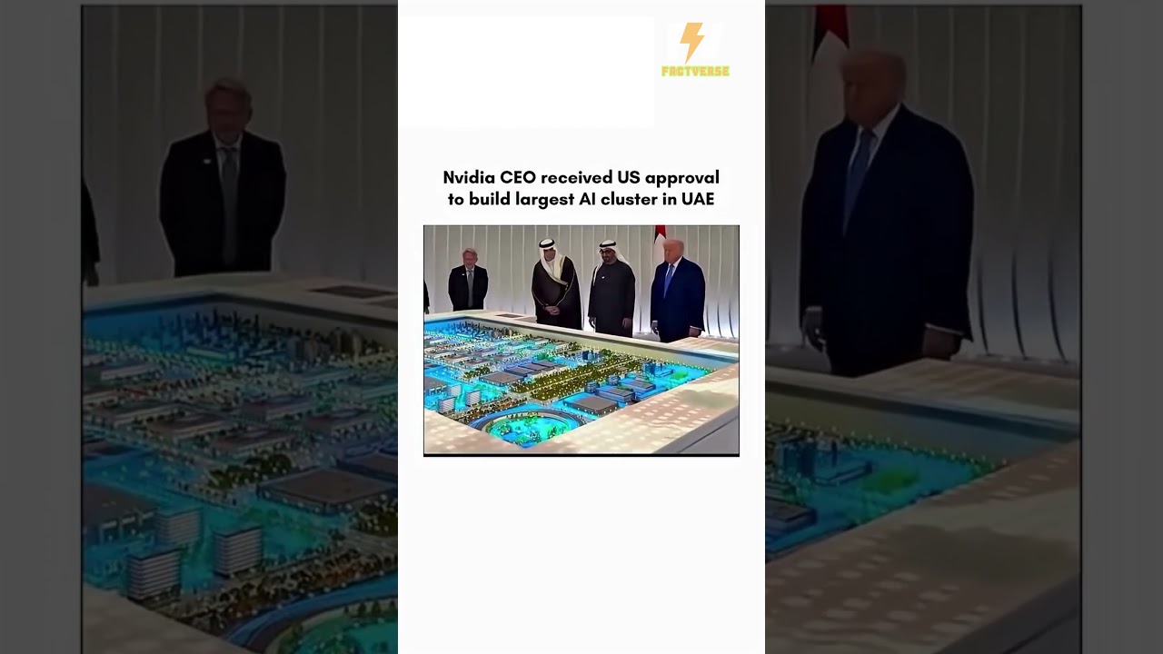 Stargate UAE: The World&rsquo;s Largest AI Data Center with NVIDIA 🤖🇦🇪 | FACTVERSE | #ai #dubai #uae