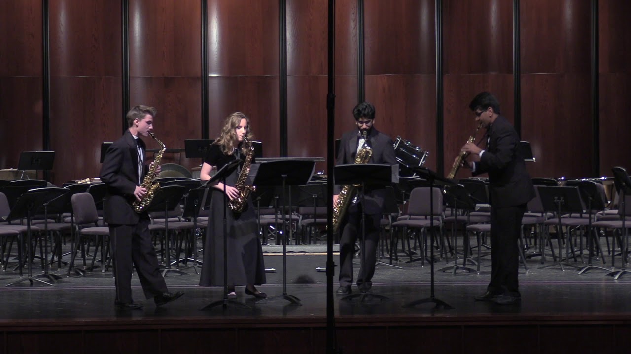 2019 RRHS Dragon Band - Spring Concert - Saxophone Choir