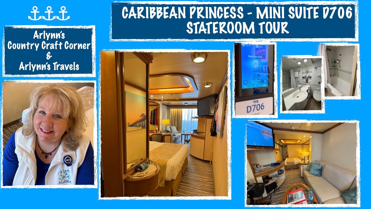 --CARIBBEAN PRINCESS - МИНИ-ЛЮКС D706 -- ЭКСКУРСИЯ ПО КУХНЕ--