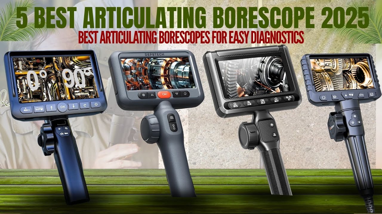 Articulating Borescope Review 2025 | Top 5 Picks for Mechanics & DIY
