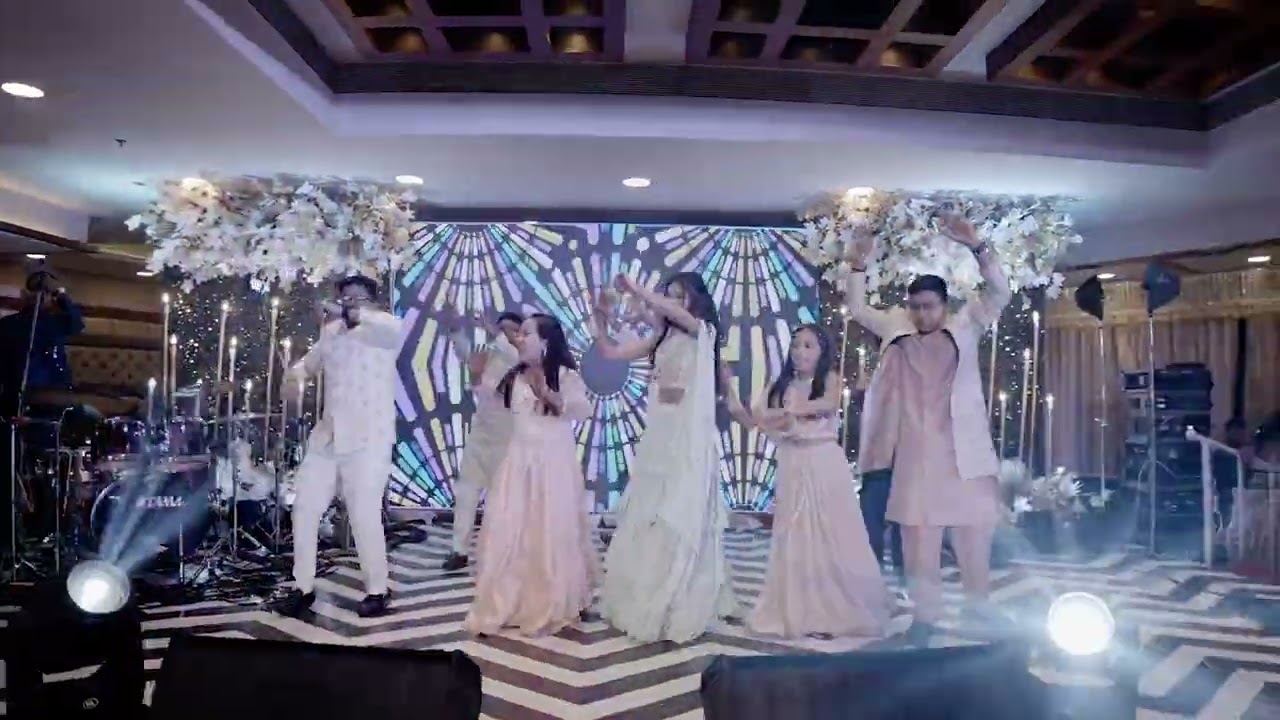 Groom(Rushabh) cousins dance