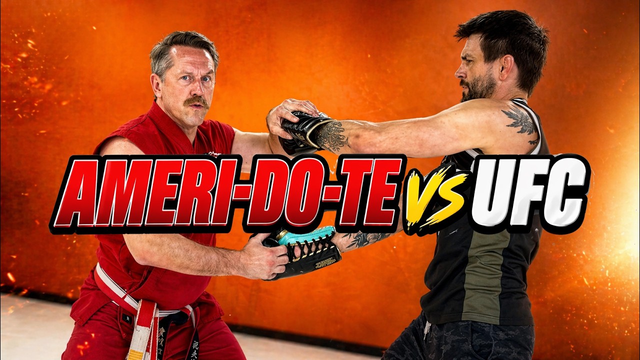 Мастер Кен наконец-то провел спарринг с настоящим бойцом UFC.