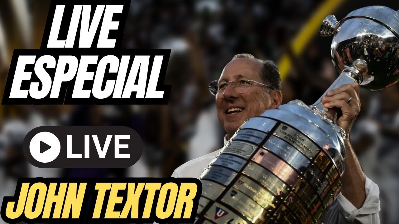 🚨LIVE COM JOHN TEXTOR | RESPONS&Aacute;VEL PELA SAF DO BOTAFOGO RESPONDER&Aacute; PERGUNTAS SOBRE O CLUBE