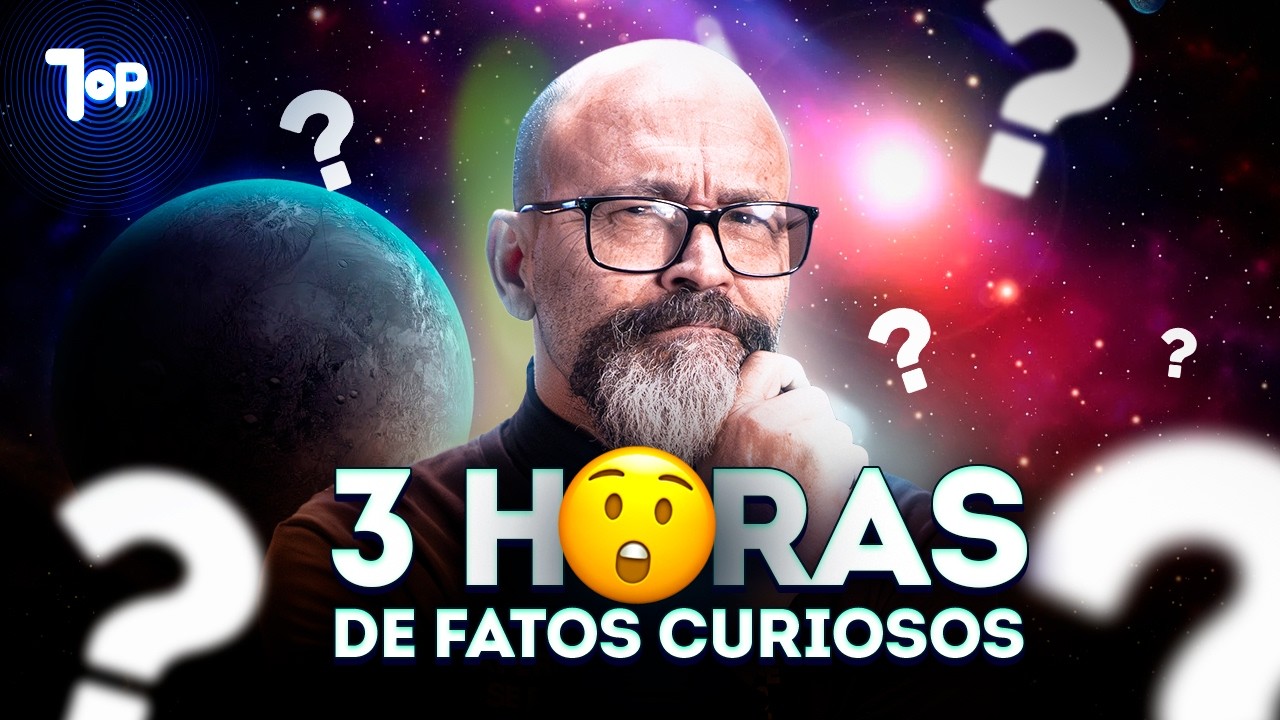 3 HORAS DE CURIOSIDADES INCRÍVEIS! 🧠🤯