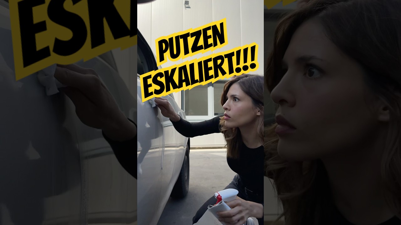 PUTZEN ESKALIERT!!! #DanieleRizzo #JasminGassmann #comedy
