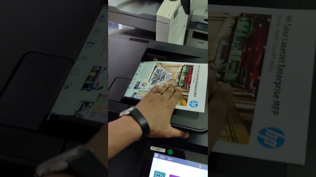 fast review : Hp LaserJet m680