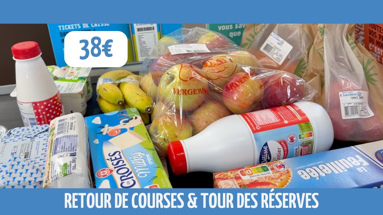 Retour de Courses & Tour des Réserves 💰 C'est reparti pour un tour