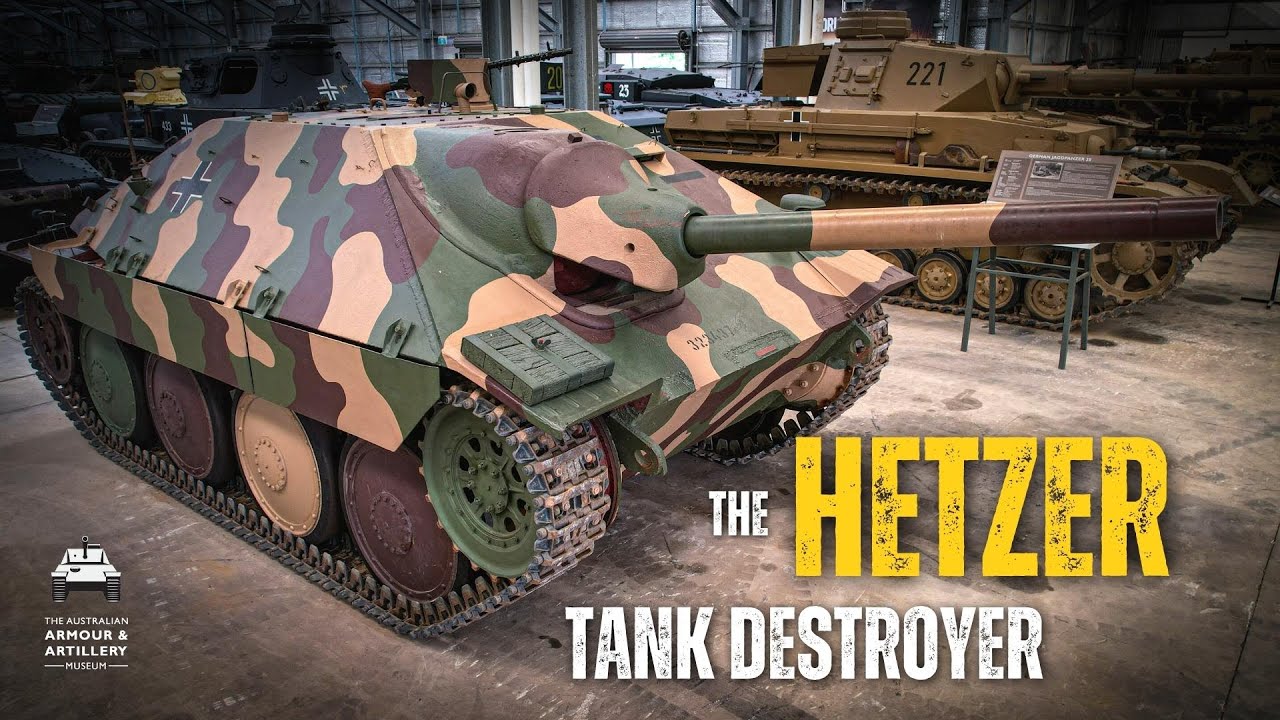 WWII Hetzer STARTUP and interior tour! (WARNING: Loud!)
