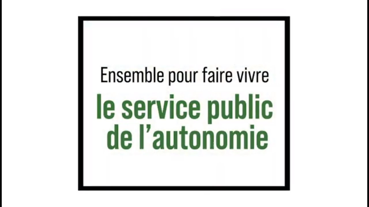 Webconférence : Ensemble pour faire vivre le service public de l'autonomie