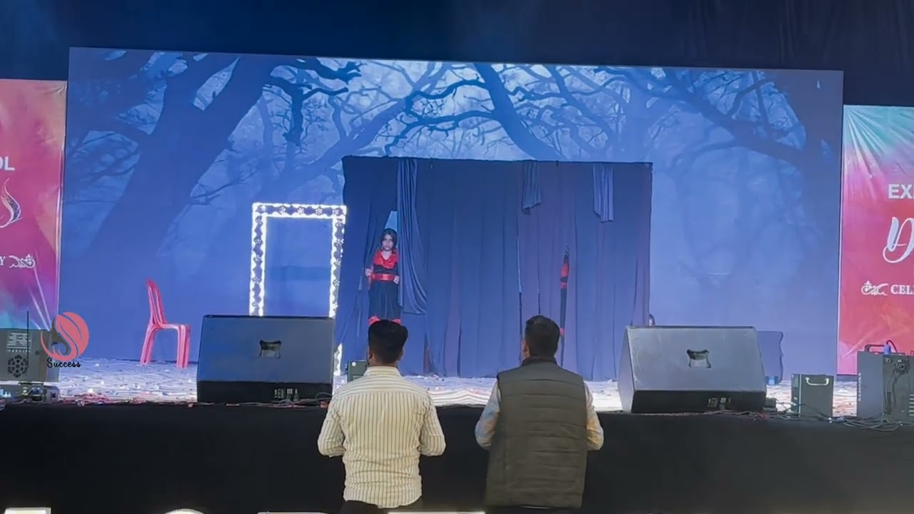 Horrer act played  by primary students Annual function 
