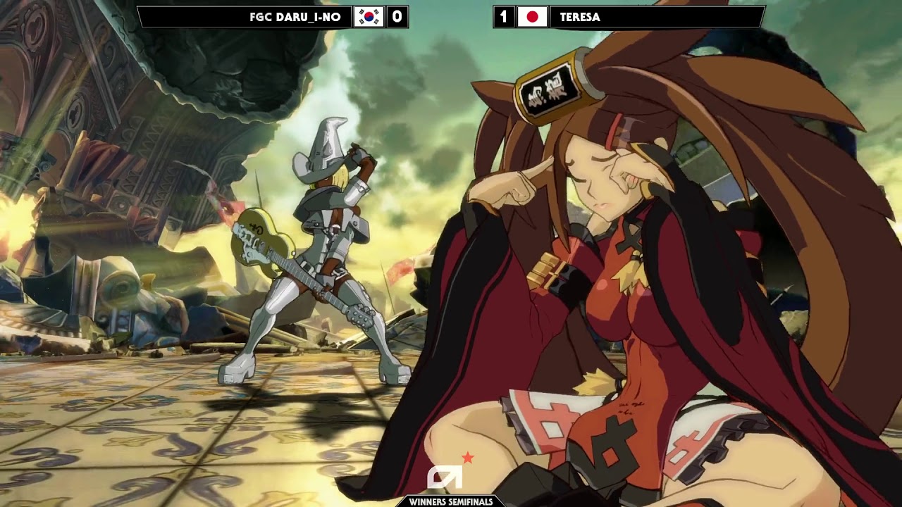 8 лучших финалов: Combo Breaker 2018 — GGXRD Rev 2 — Дару И-Но (И-Но) против Терезы (Джем)