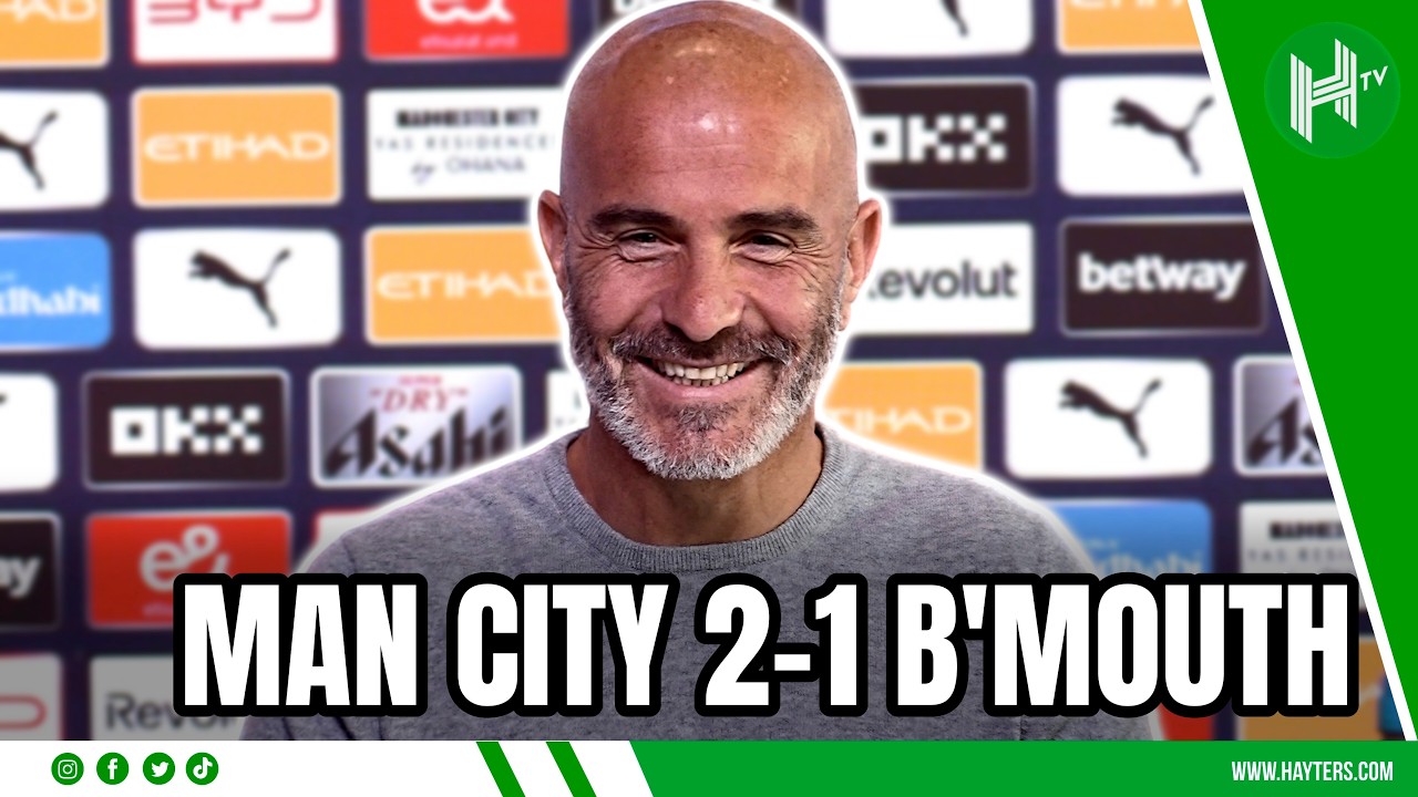 LIVE | Man City 2-1 Bournemouth | Maresca & Rose press conferences