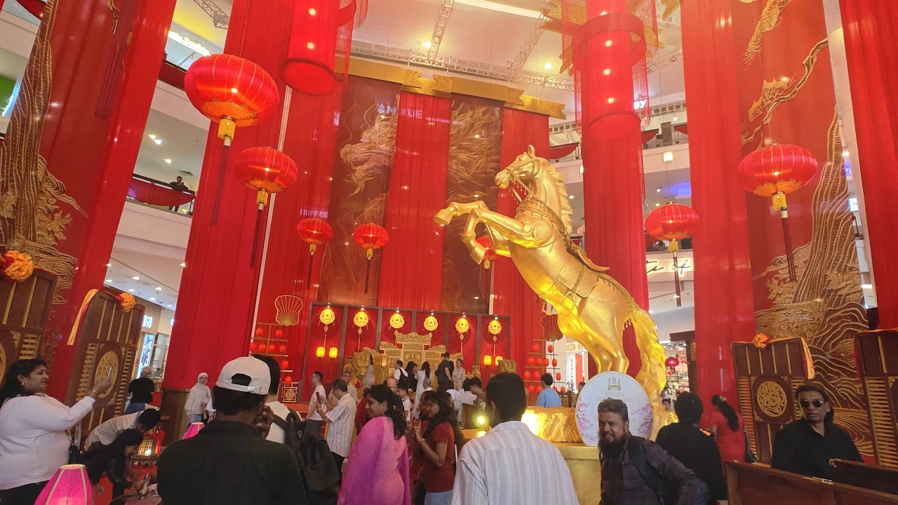 金銮殿 盛世王朝 2026 农历新年商场布置 Chinese New Year decoration @ Berjaya Times Square, Kuala Lumpur, Malaysia