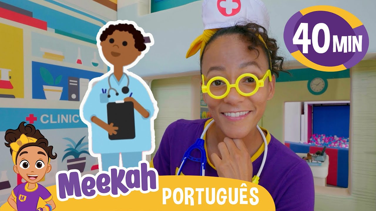 Meekah e o Super Jogo de Encontrar Pares 🧩😆 | Olá Meekah!💜| Videos Educativos Para Crianças