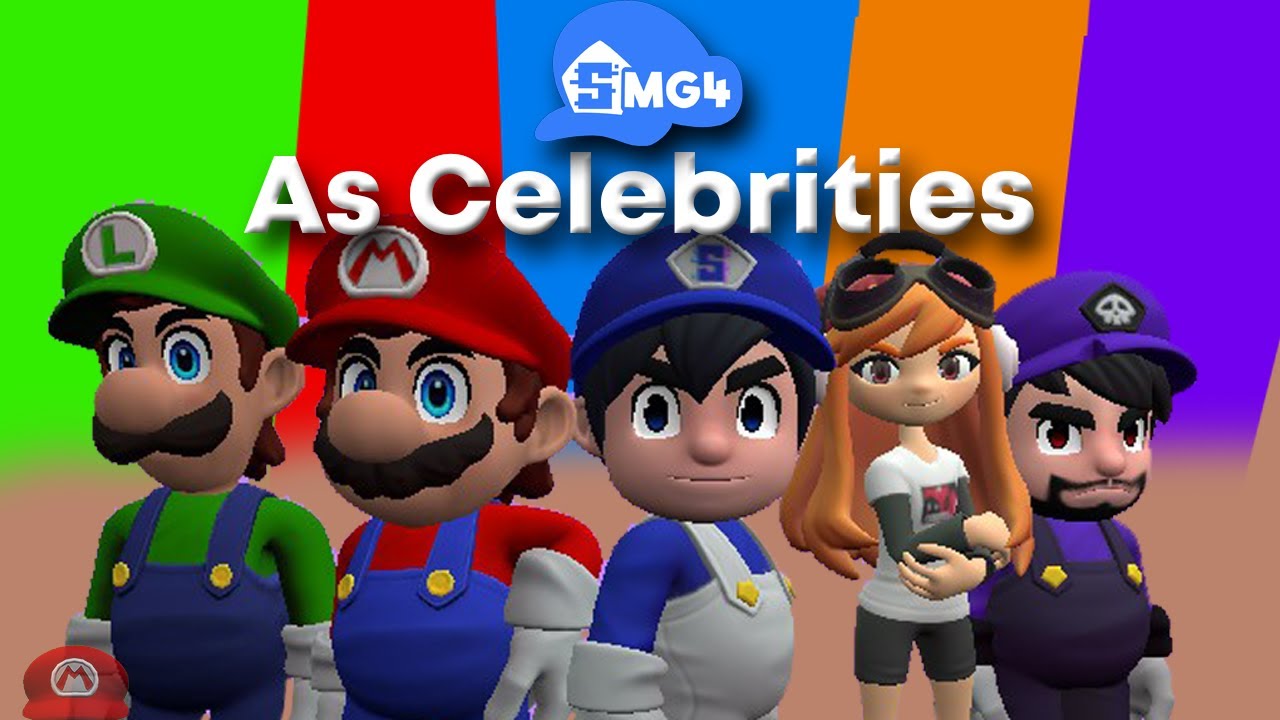 The Mario Channel: SMG4 Characters As Celebrities