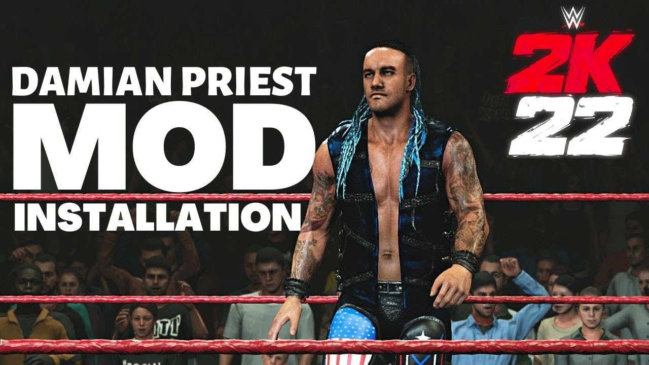 How to Install External Superstar in WWE 2K19 | Damian Priest Mod #how to install external caw slot