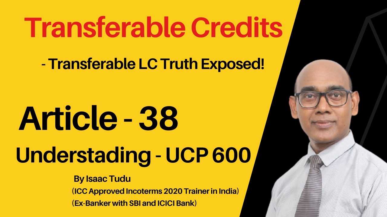 UCP 600_Article 38_Transferable LC
