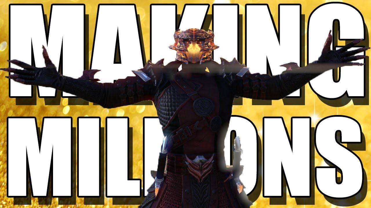 FASTEST and EASIEST way to make MILLIONS of GOLD! (Elder Scrolls Online Guide)