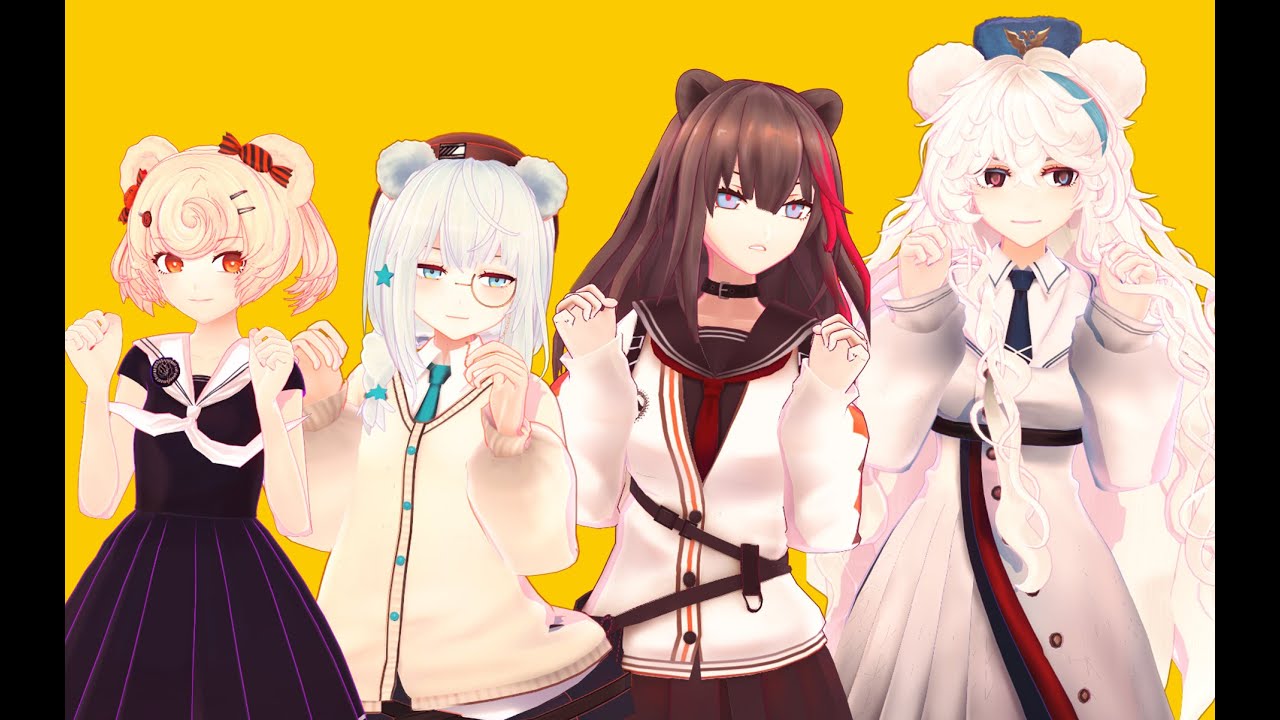 【Arknights MMD】マトリョシカ/матрёшка【MMD PV】