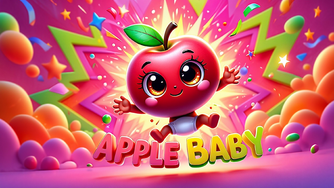 🍎 Learn Fruits Name with Letters A to Z! 🎵 Educational 3D Cartoon for Kids