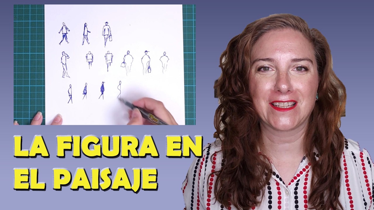 El SECRETO de los PROFESIONALES. Incluir PERSONAJES en las ACUARELAS.