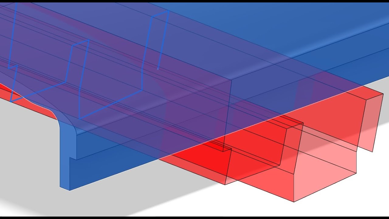 Using an STL mesh as reference in Fusion - Reverse engineer, Sweep, Split body