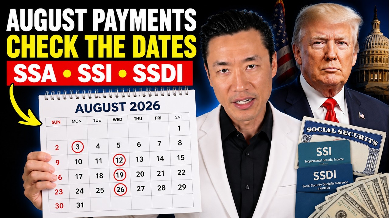 August Brings New Social Security Checks, SSI, SSDI Payments & More
