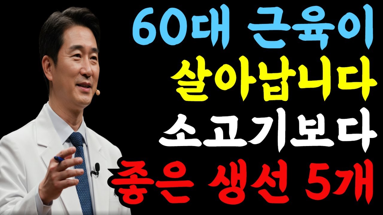 60대 시니어 근육을 다시 살려내는 소고기보다 좋은 생선 5개 알려드립니다. 가격도 훨씬 저렴합니다.ㅣ근손실 60대 70대 80대 딘백질 식품