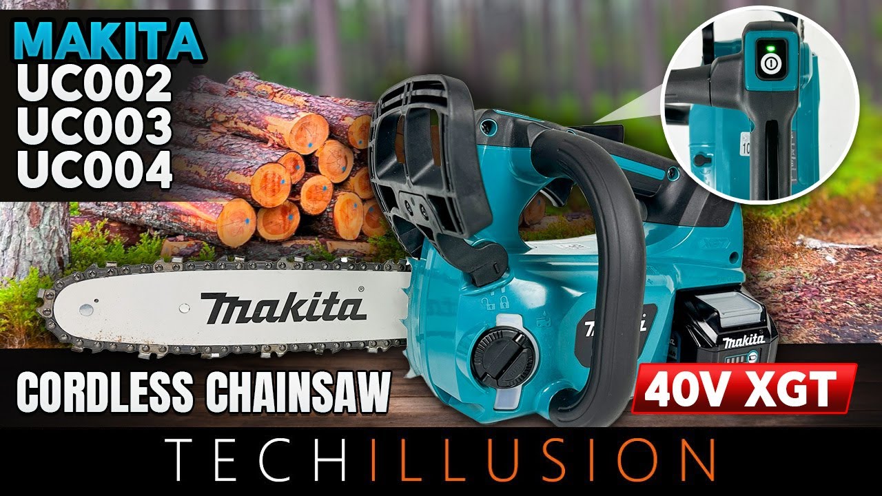 🔥КОМПАКТНЫЙ ЭЛЕКТРОДОМ НА 40 В! Бензопила Makita с верхней рукояткой😱 - UC002GZ UC003GZ UC004GZ -...