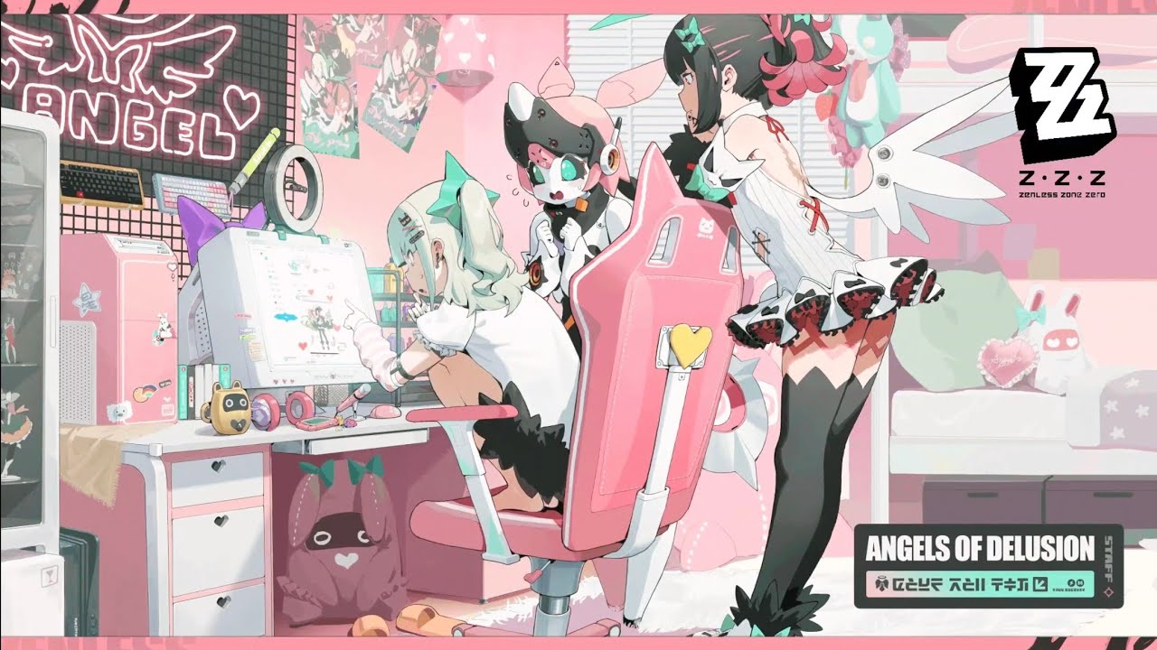 Chinatsu, Aria and Nangong Yu - Angel of Delusion First Look Zenless Zone Zero 2.5