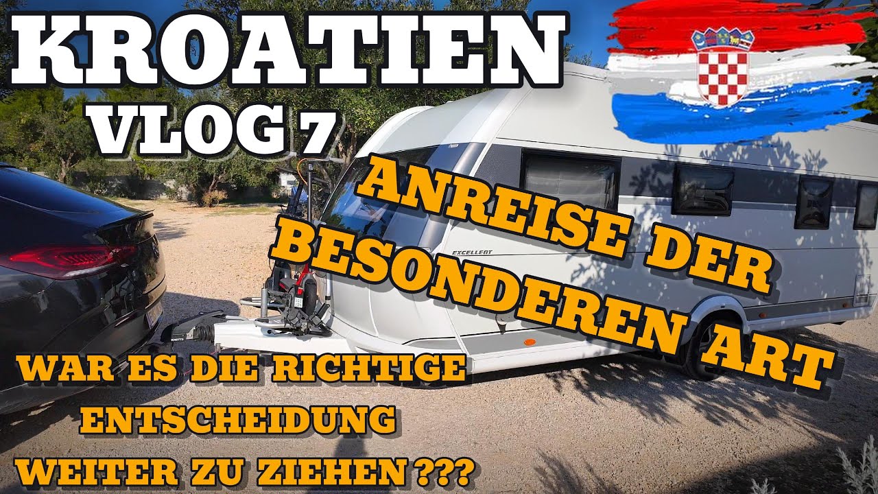 Kroatien 🇭🇷 Abreise vom Camping Resort Sibenik - Die Suche geht weiter & müssen die Nerven behalten