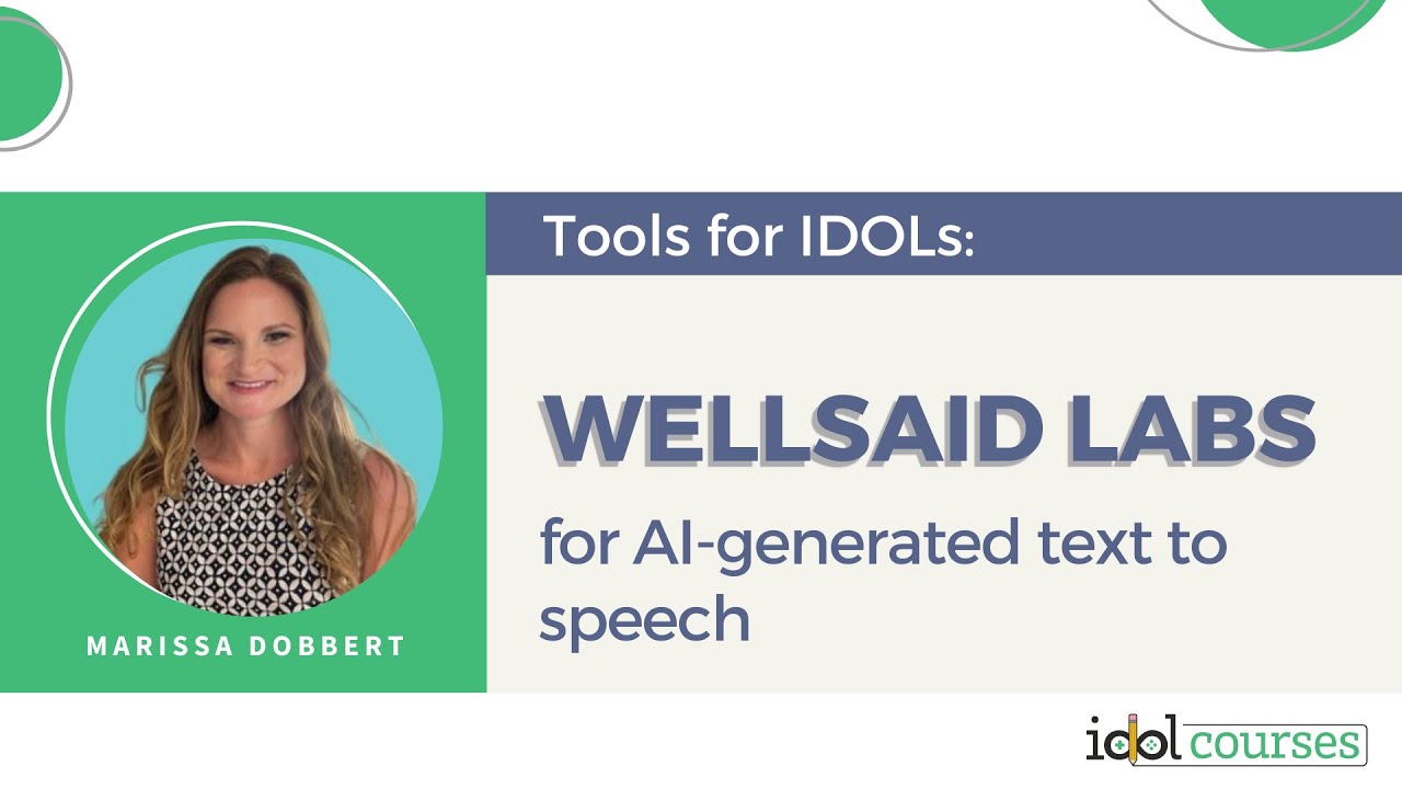 An Instructional Designer's overview of Wellsaid Labs