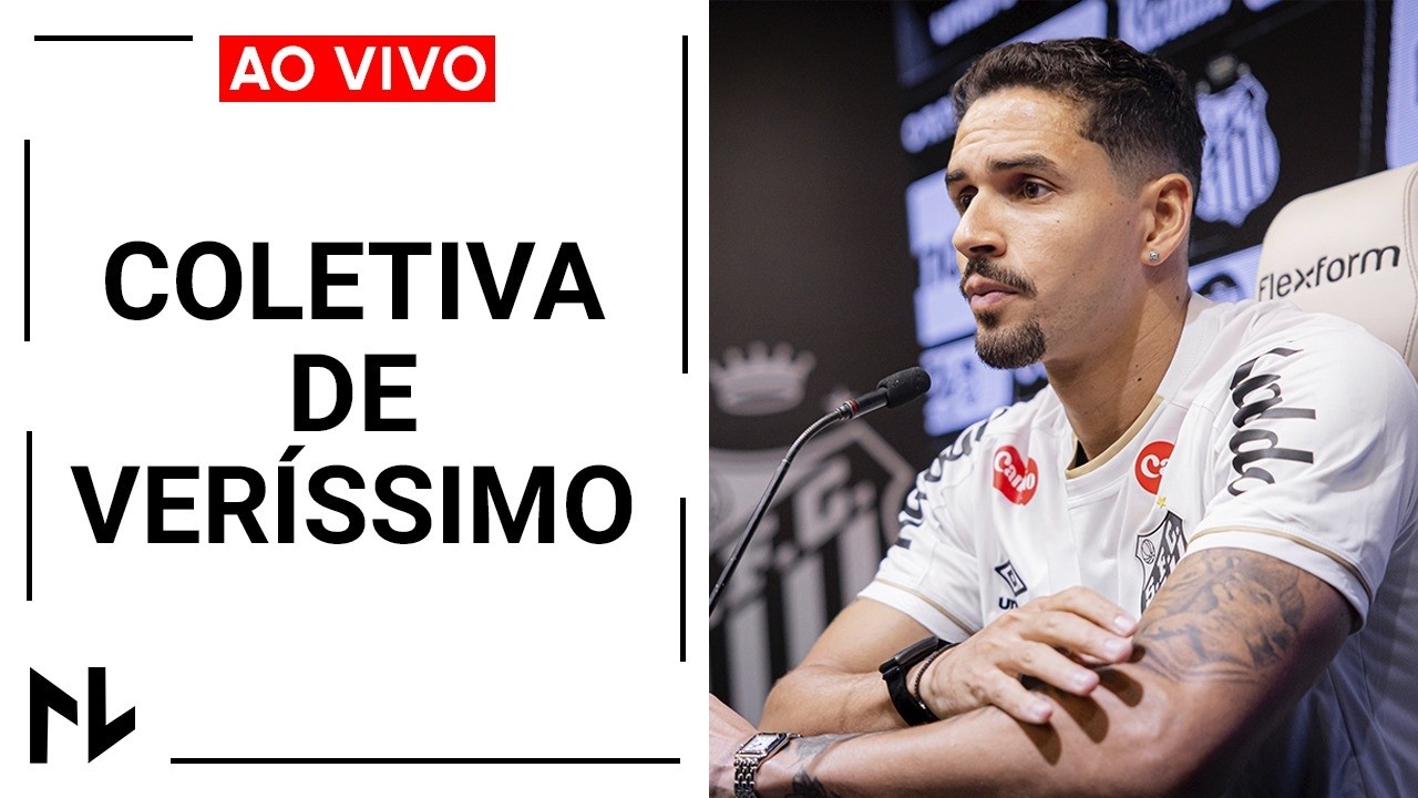 Veríssimo: Coletiva de apresentação | Santos x Internacional: Mudanças na escalação