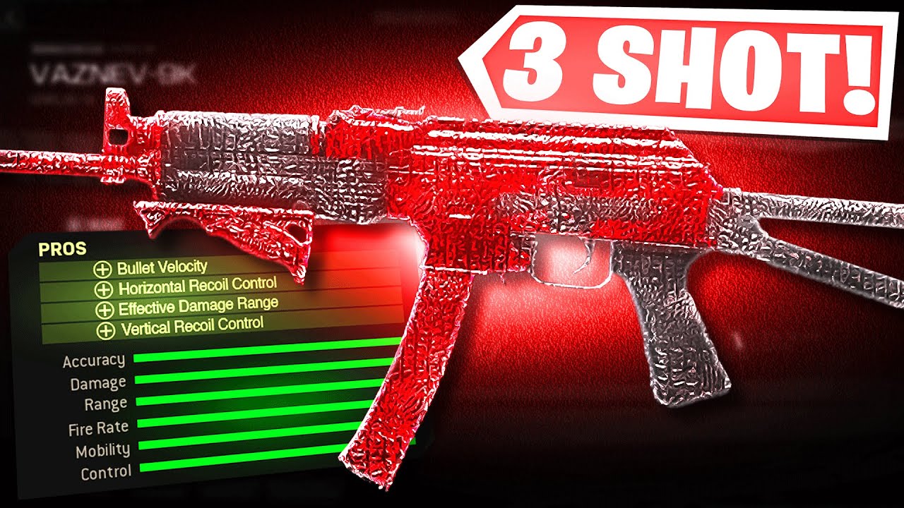 new *3 SHOT* VAZNEV 9K in WARZONE 3! 😲 (Best Vaznev 9k Class Setup) - MW3