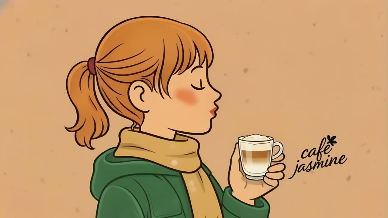 ☕️ cafe latte | relaxing and peaceful ✨ cozy groovy pop playlist