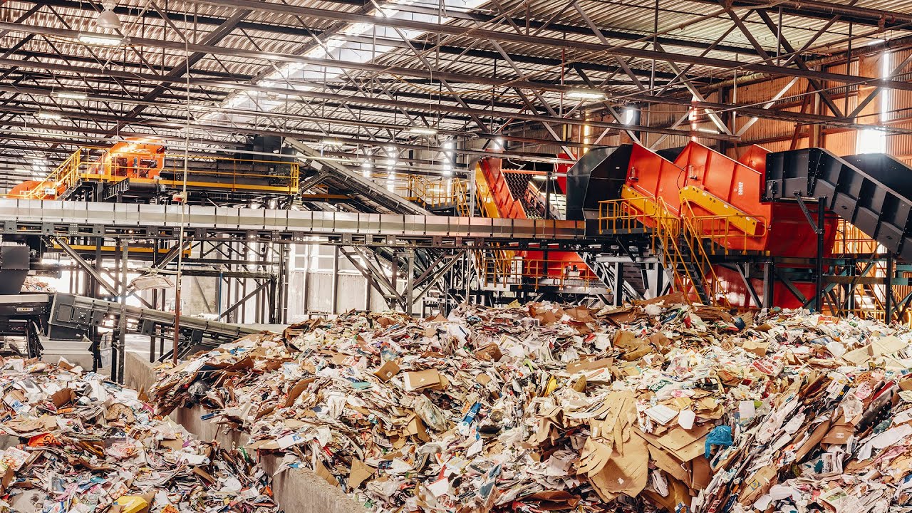 MRF System Video: Advanced Paper Recycling