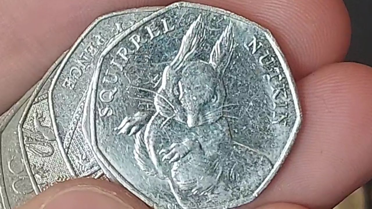 SQUIRREL! &pound;50 50p Coin Hunt #163 Book 3