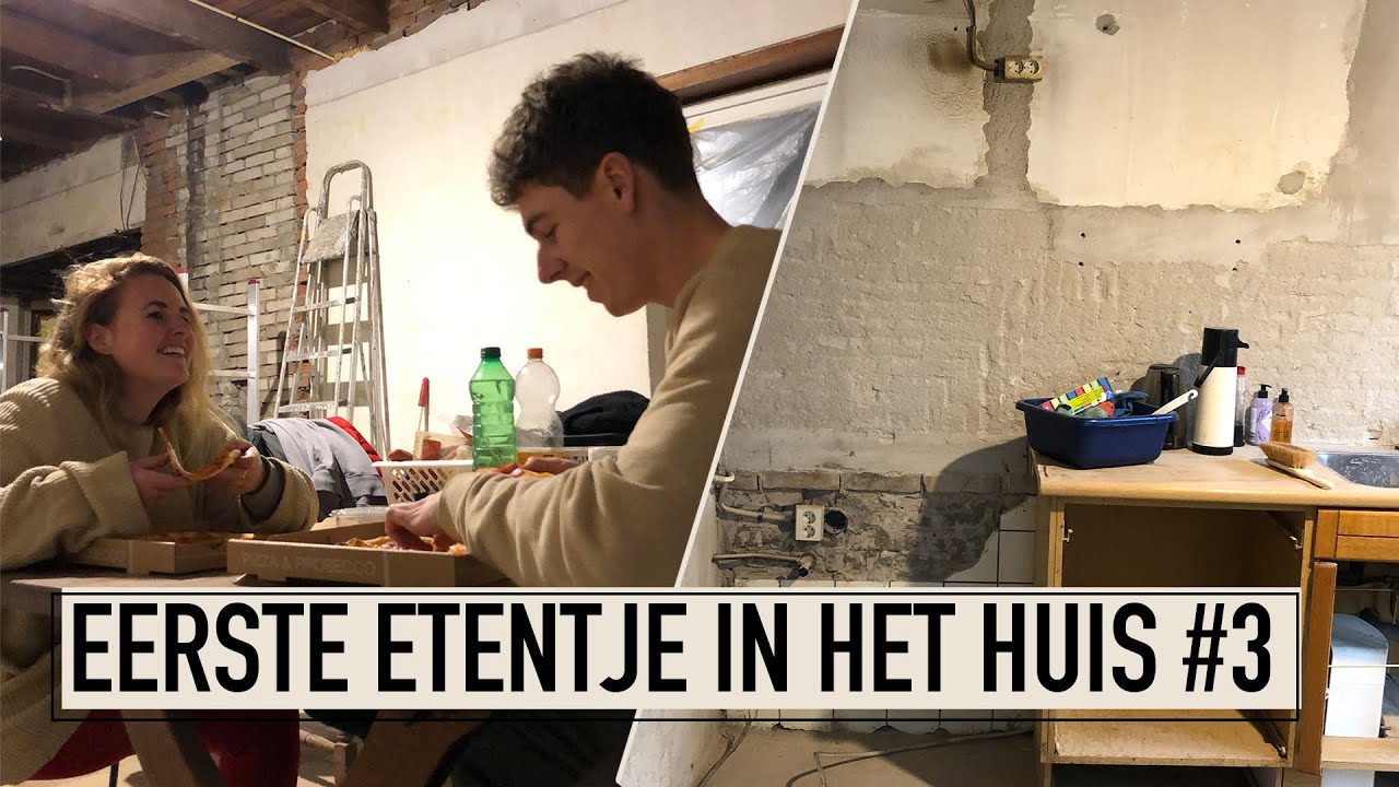 Vieren dat we ons huis hebben gekocht & de keuken slopen | Verbouwvlog #3 | ANNEBEL PLOEG