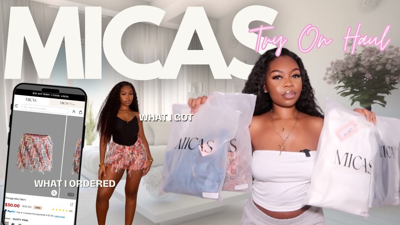 Micas Try On Haul 2024: Honest Review + What I Ordered VS What I Got 👀