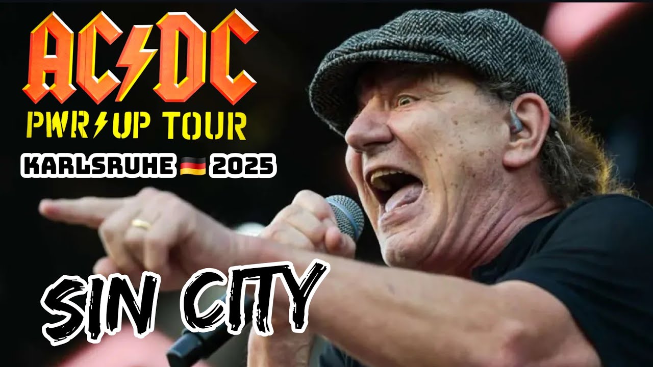 AC/DC - SIN CITY live in Karlsruhe (17.08.2025) | 