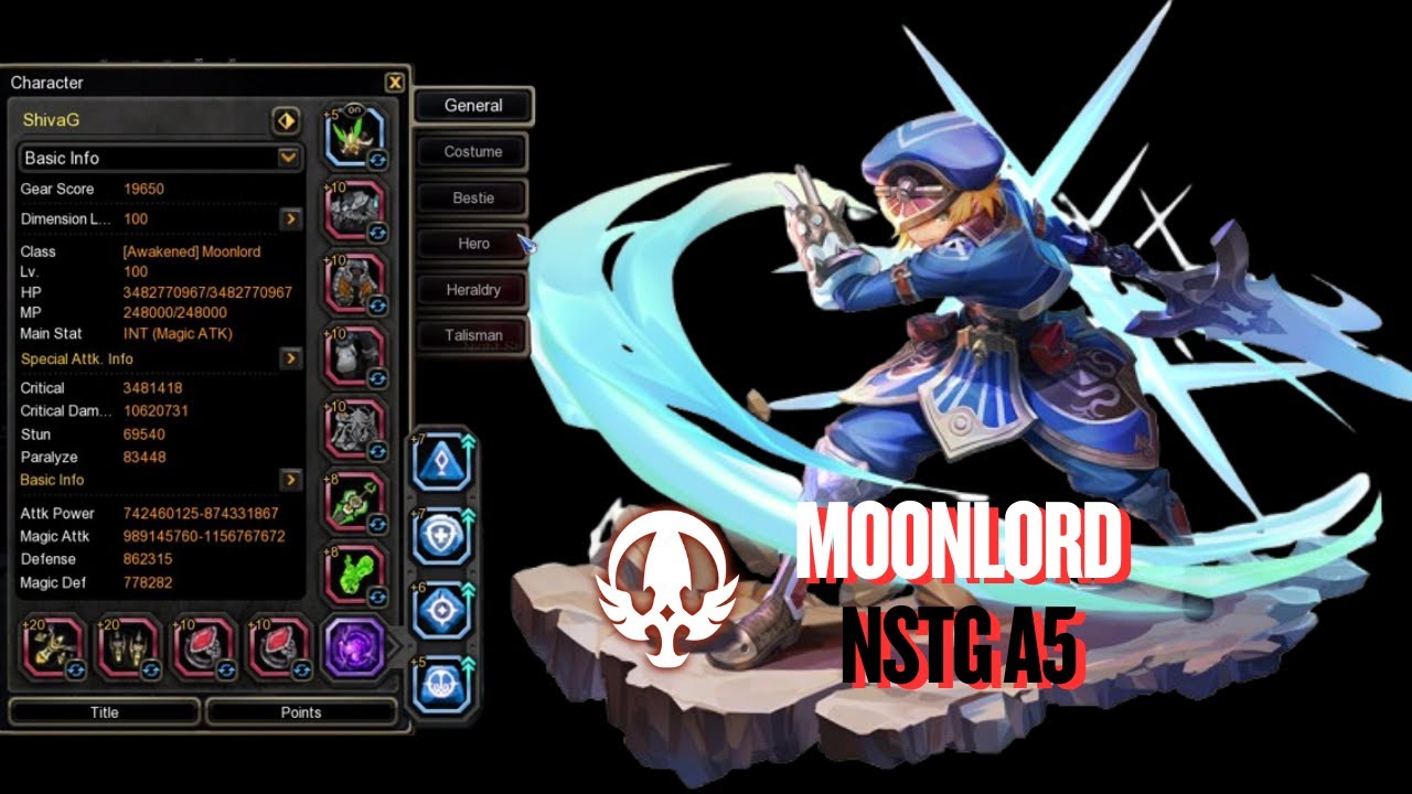 NSTG Ascension 5 Moonlord | Dragon Nest SEA (My last video before getting hacked)