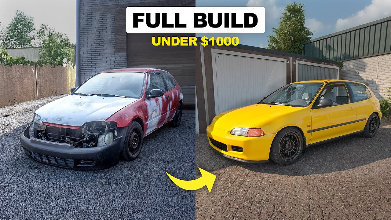 Restoring This Civic for Under $1000 Full Build