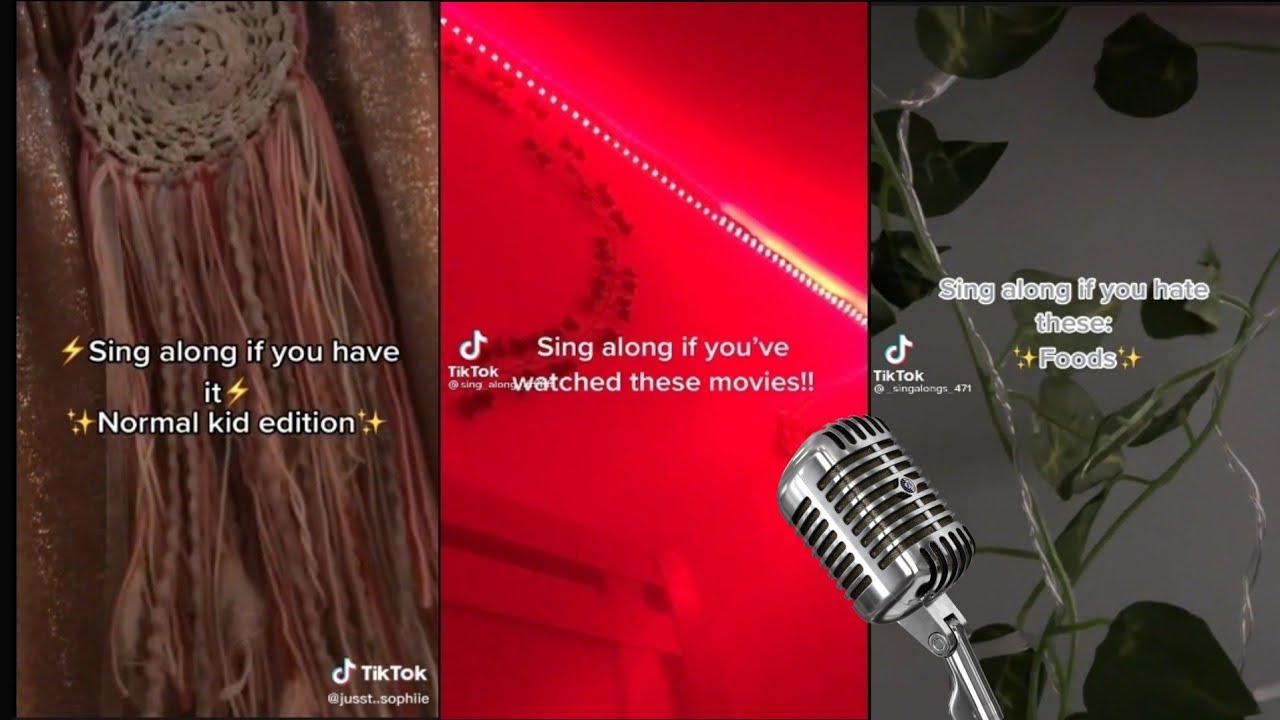 Sing along random edition||Tiktok||Part 2