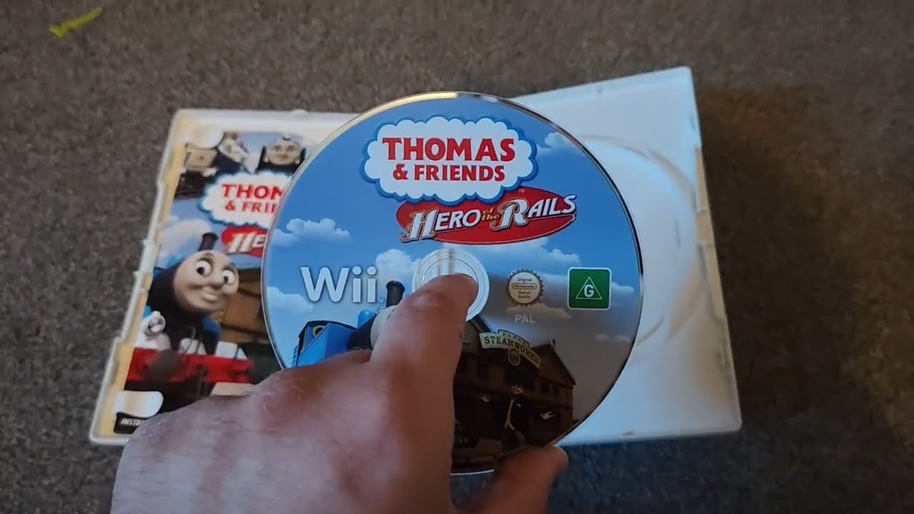 Thomas & Friends Hero Of The Rails & Lego Star Wars The Complete Saga For The Wii UK Game Unboxing