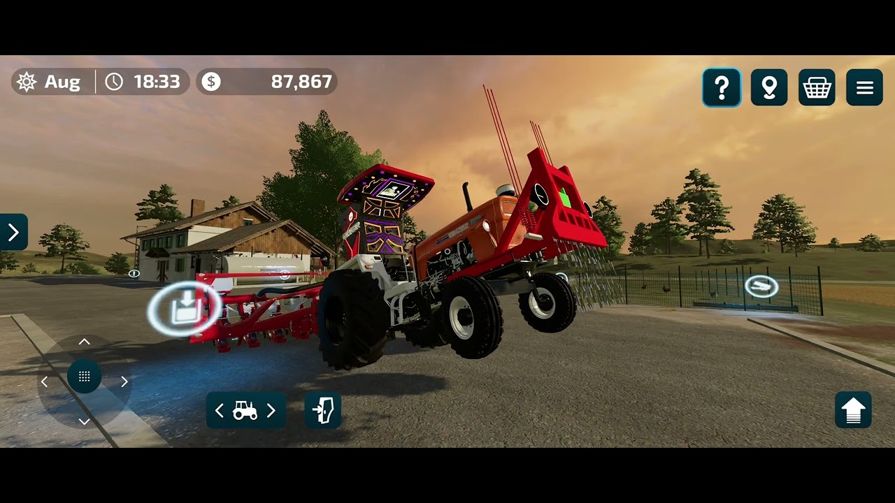 👉 FS23 Potato Planting | Ghazi 480 Modified + Massey Ferguson 385 Modified | Download Mods👇