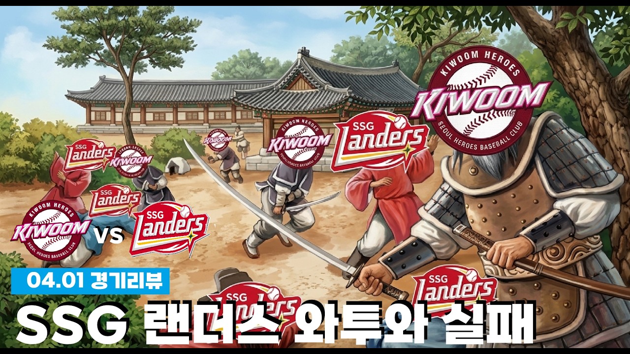 만우절 같은 경기력 [26.04.01 키움 히어로즈 vs SSG 랜더스 경기리뷰]