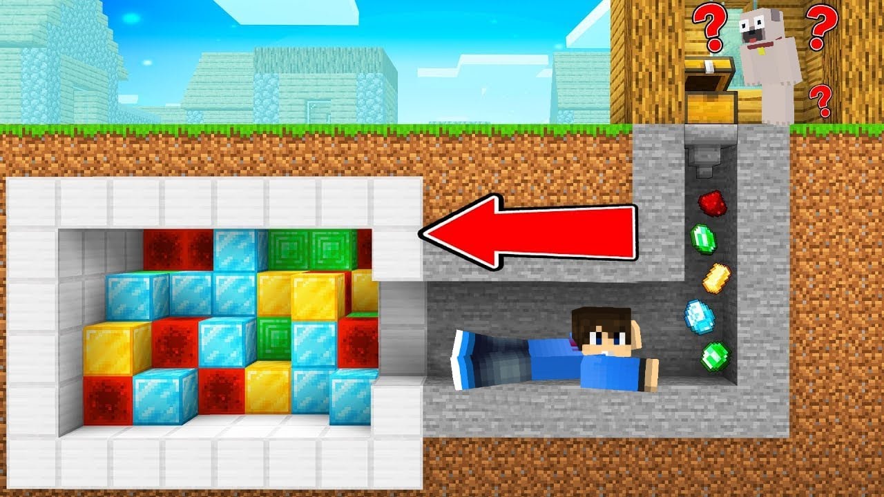 MEGSZIVATTAM KIIST EGY TITKOS BÁZISSAL A MINECRAFTBAN!