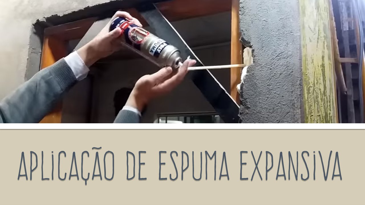 Poly Espuma - Aplicação de Espuma Expansiva
