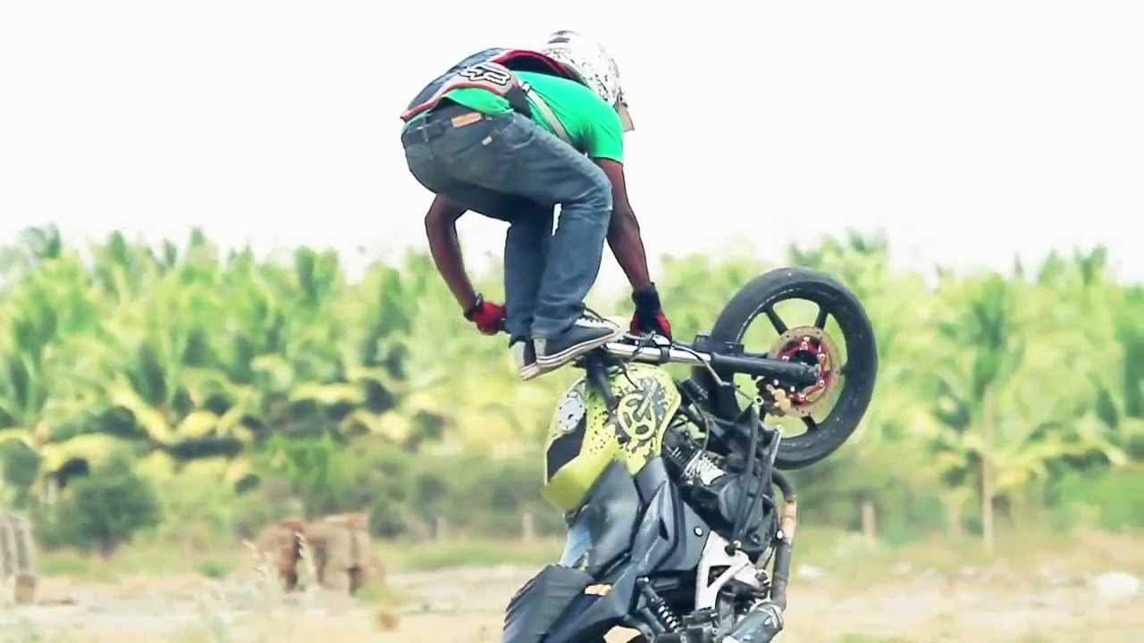 Never enough - free style bike stunt by throttlerz (Padma prashanth)